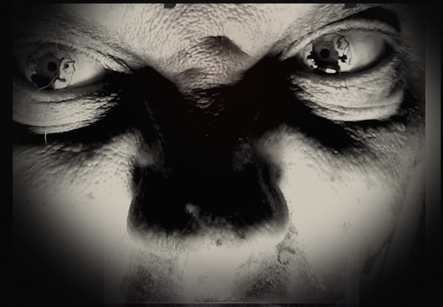 Close on the Ripper's eyes